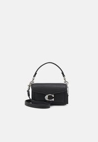 COACH - EXCLUSIVE POLISHED PEBBLE TABBY - Käekott - black Väikepilt 1