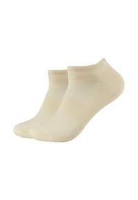 s.Oliver 4 PACK SNEAKER - Strømper - white swan