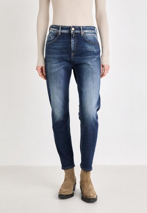 MARTY PANTS - Mom Jeans - dark blue