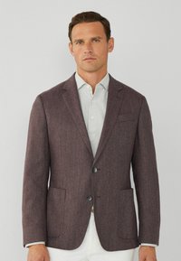 Hackett London - Kratka jakna - burgundy grey Minijatura 1