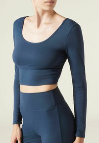 Calzedonia SOFT TOUCH - Langarmshirt - blu scuro