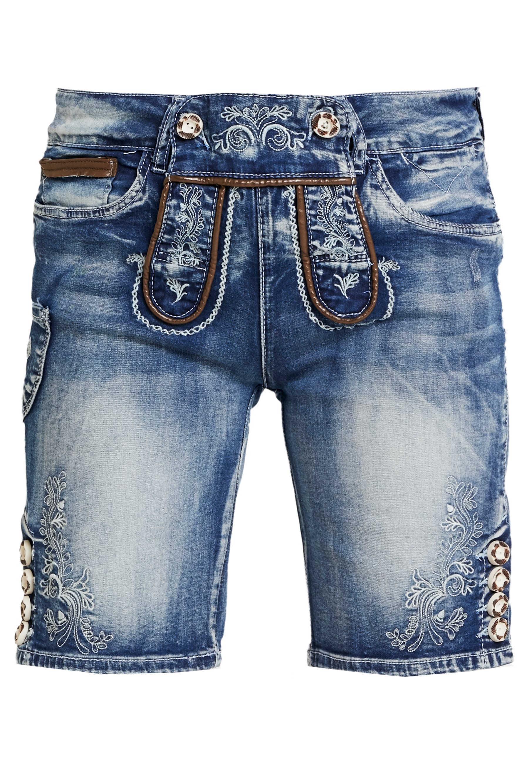 Marjo FRANZISKA BERMUDA Shorts blau Zalando.no Marjo FRANZISKA BERMUDA - Shorts - blau