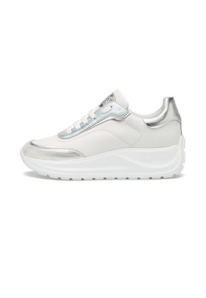 Trainers - weiß silber