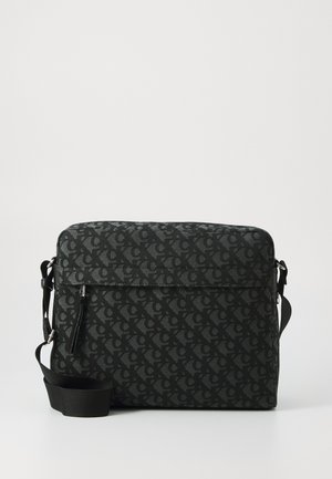 LOGO ZIP FLIGHT BAG - Borsa porta PC - black