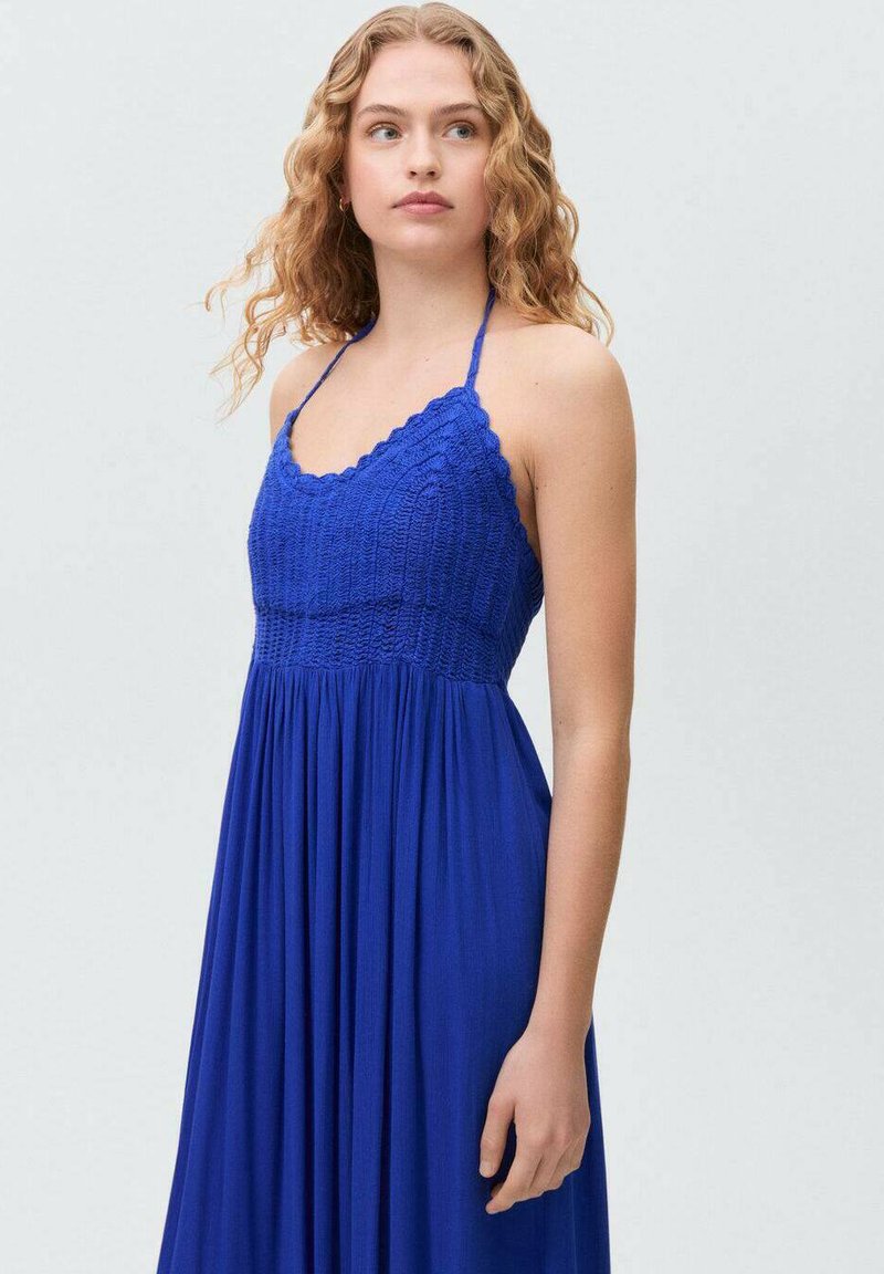 Mango Kids TEEN - Day dress - neon blue - Zalando.ie Mango Kids TEEN - Day dress - neon blue - Zalando.ie