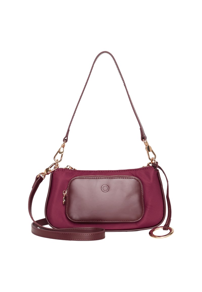 O Bag FUSION - Håndtasker - burgundy plain
