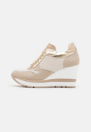 Baskets basses - beige