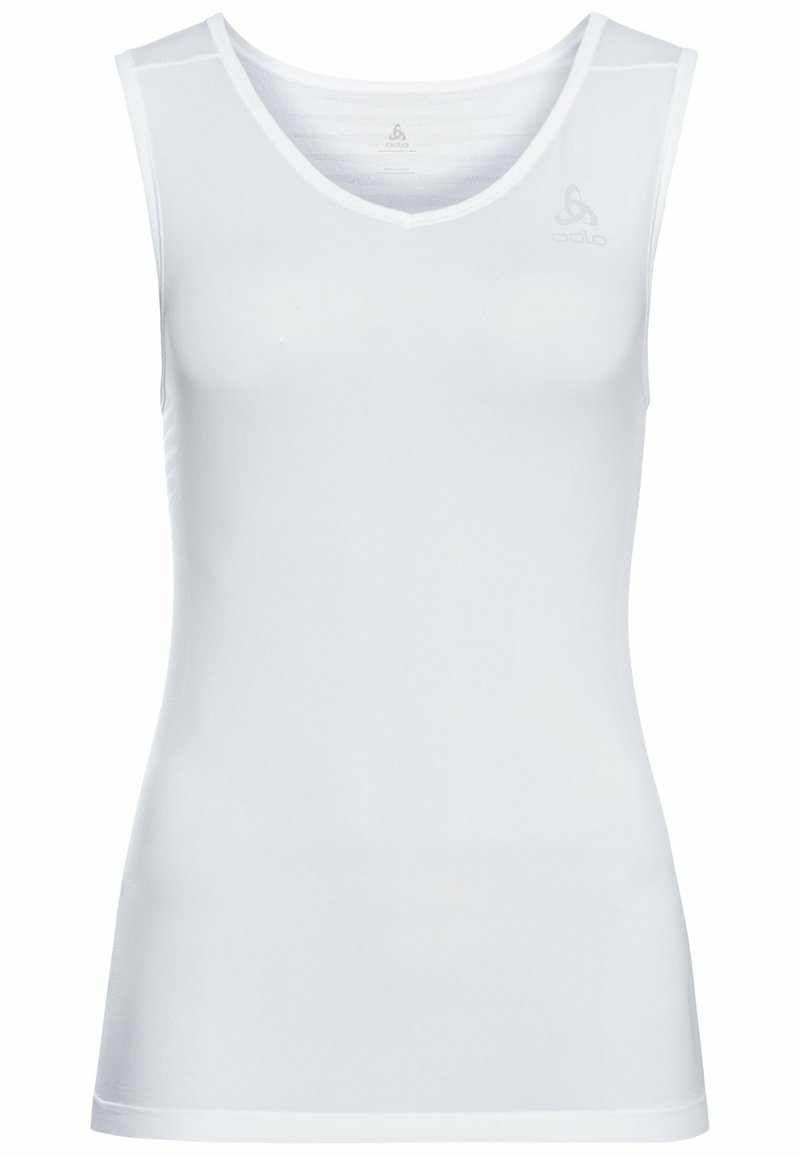 ODLO V-NECK SINGLET PERFORMANCE - Hemd - white
