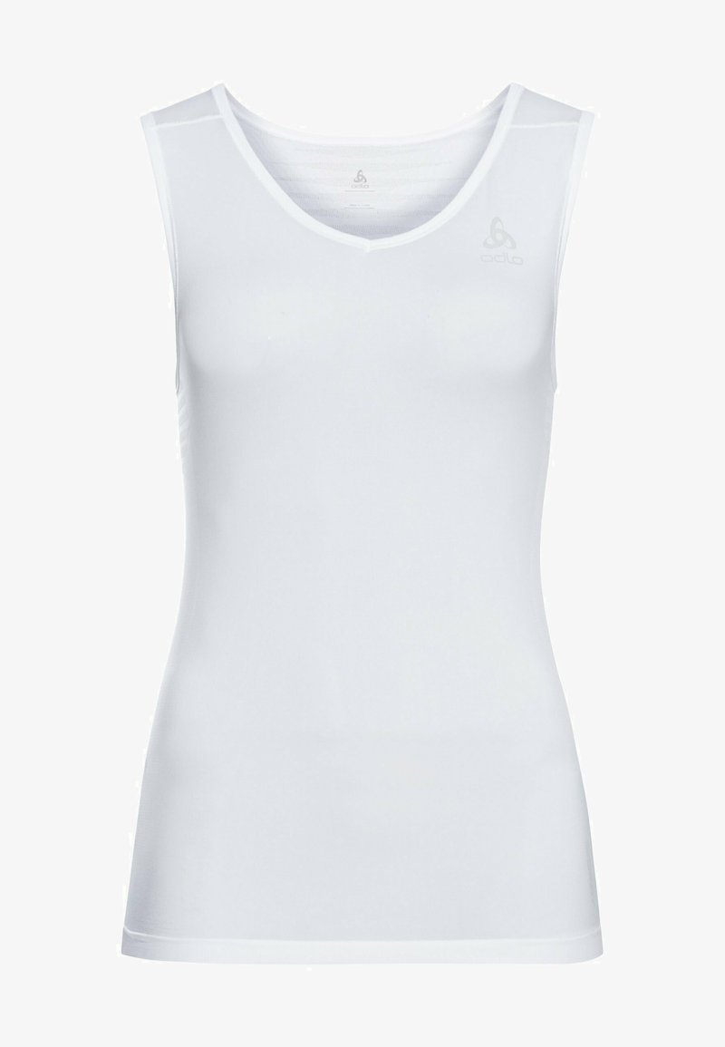 ODLO V-NECK SINGLET PERFORMANCE - Hemd - white