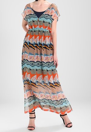 Vestido largo - orange