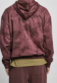 Urban Classics Felpa con cappuccio - berry