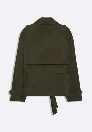 Bershka, TRENCH JACKET - Veste légère - khaki