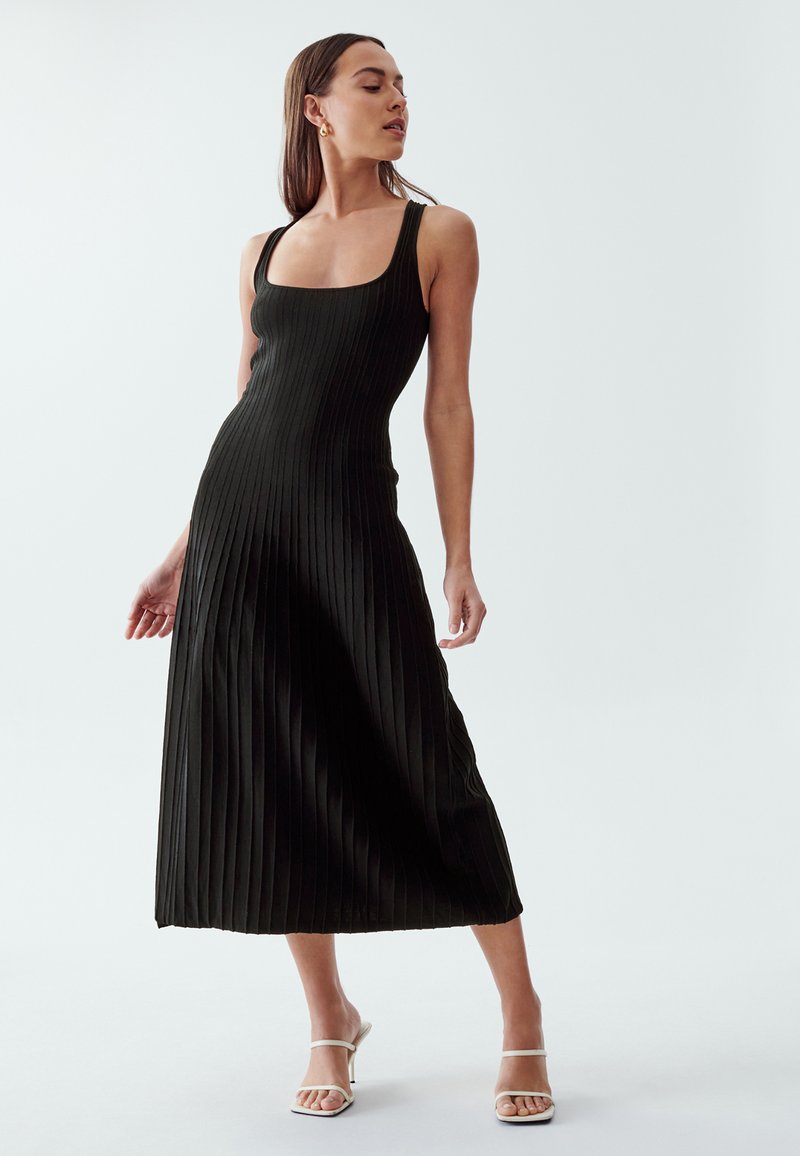 WILLA PRINNY KNIT DRESS - Jumper dress - black - Zalando WILLA PRINNY KNIT DRESS - Jumper dress - black - Zalando