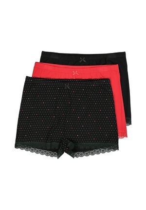 3 PACK HEART POLKA DOTS - Panties - black