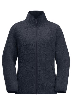 Jack Wolfskin HIGH CURL JACKET - Polárdzseki - night blue