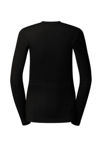The North Face W EASY L/S CREW NECK - Langarmshirt - tnf black