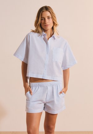 Etam, BETTINA - Nachtwäsche Hose - light blue