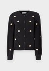 OBJTHESS - Cardigan - black/sandshell
