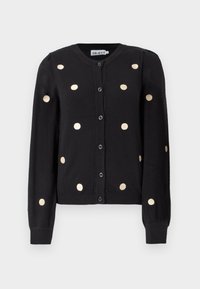 OBJTHESS - Cardigan - black/sandshell