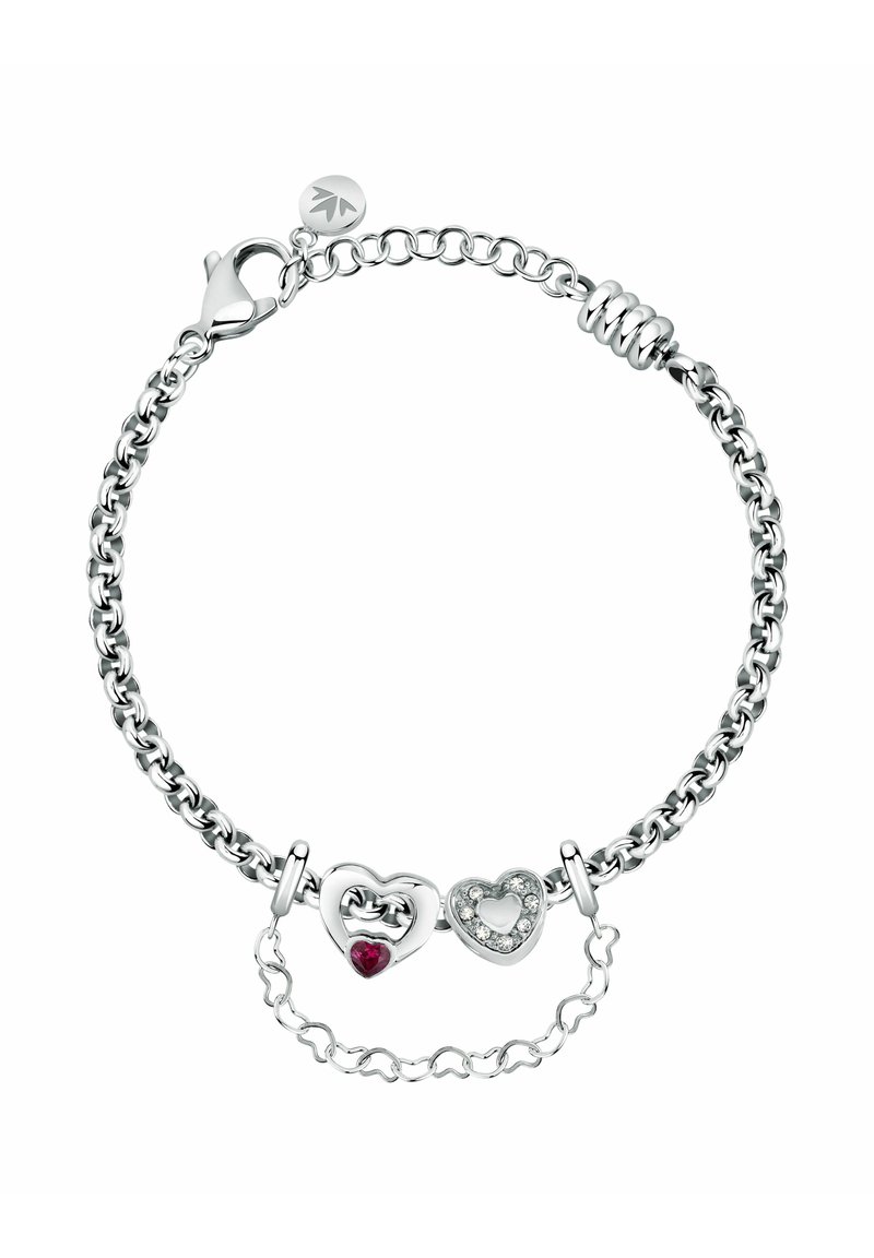 Morellato - Bracciale charm - Acciaio inossidabile - Drops - 20 cm - SCZ480, Taglia unica, Acciaio inossidabile