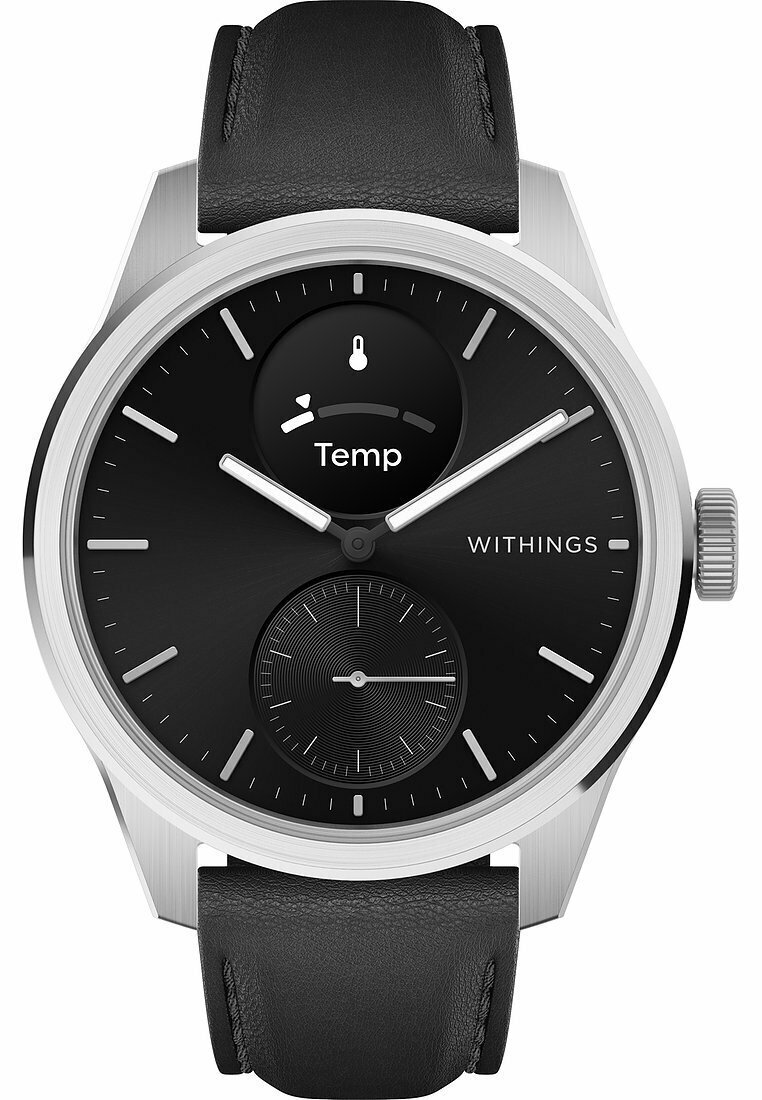 Withings SCANWATCH 2 - Smartwatch - silberfarben