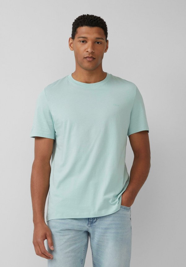 T-Shirt basic - helles türkis