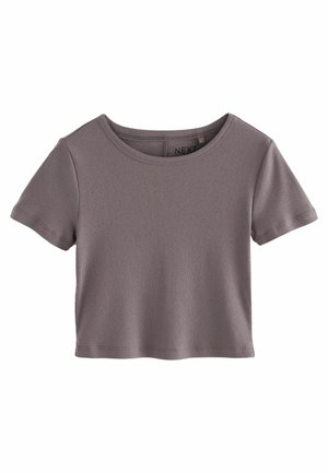 SLIM FIT SHORT SLEEVE CREW NECK   - T-Shirt basic - grey