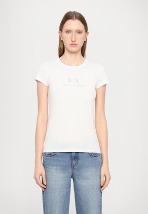 T-shirt print - optic white
