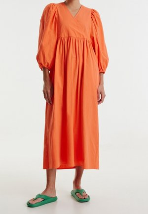 Robe longue - orange