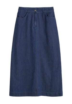 Seasalt Cornwall FRUIT TREE - A-line skirt - blue dark wash
