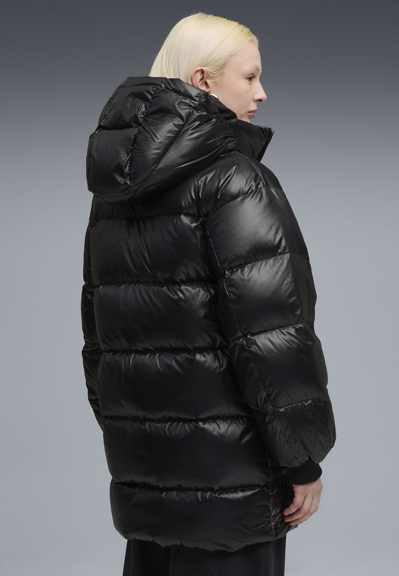 Puma STYLE MIT KAPUZE - Kabát z prachového peří - black
