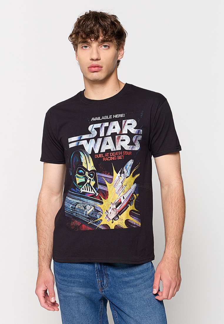 Star Wars T-shirt print zwart