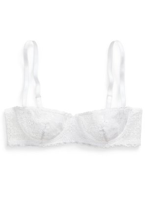 Balconette bra - weiss