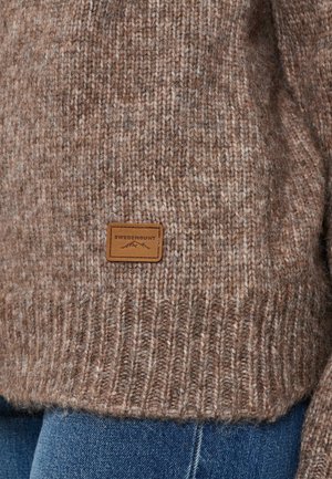 Swedemount, Sweatjacke - beige melange
