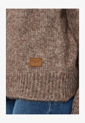 Swedemount, Sweatjacke - beige melange