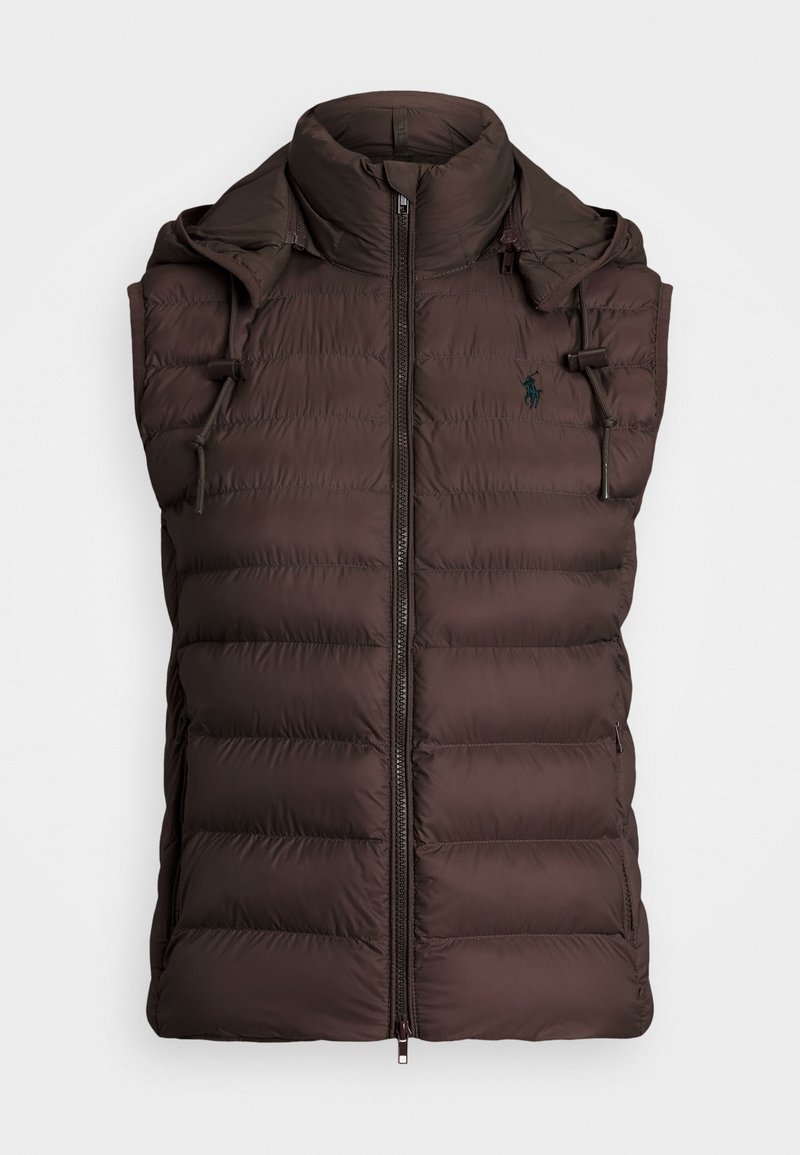 Polo Ralph Lauren WATER REPELLENT PACKABLE GILET - Veste - nutmeg brown