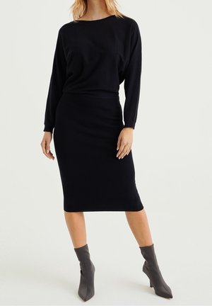Robe fourreau - black