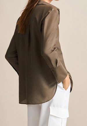Overhemdblouse - khaki
