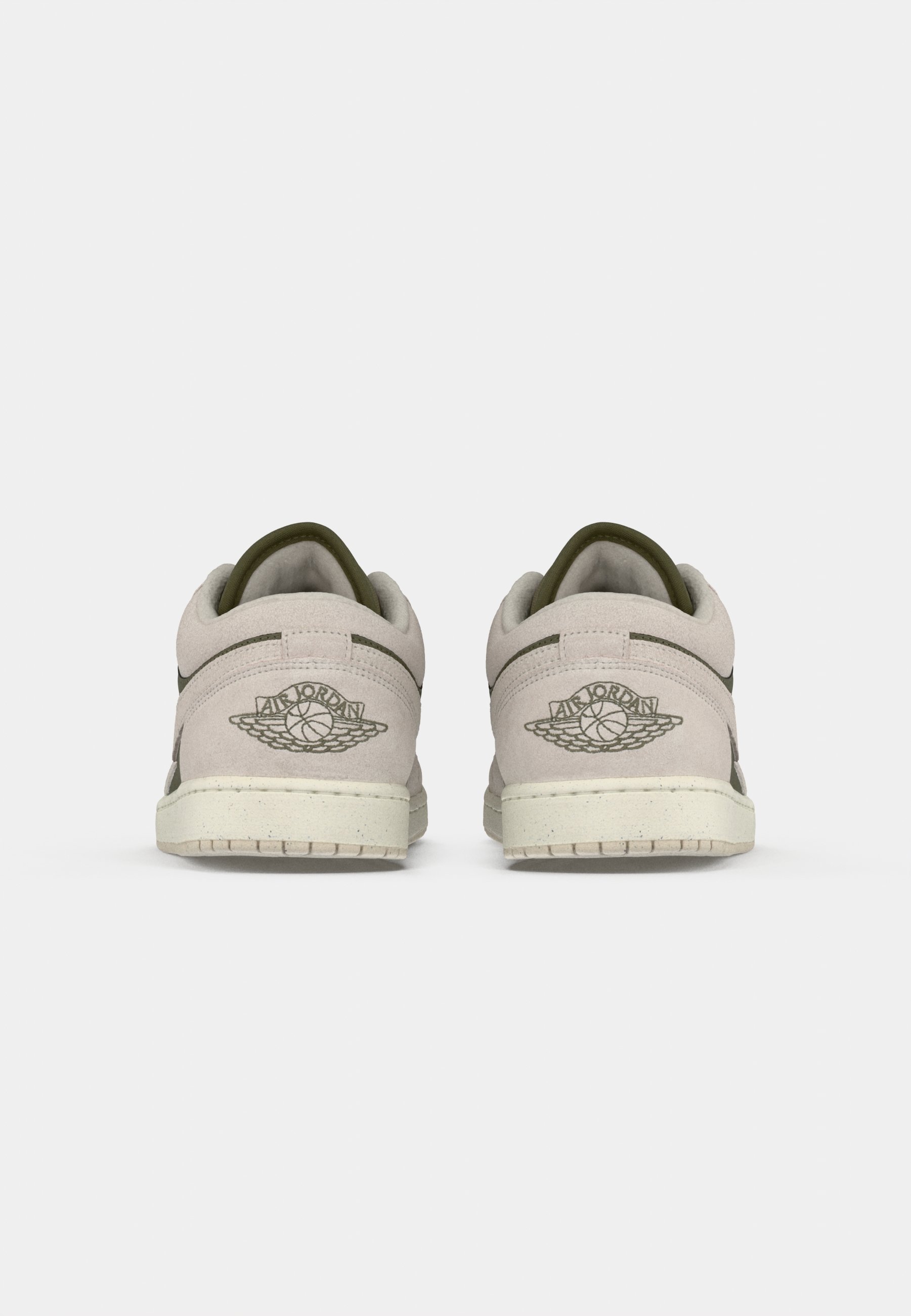 Jordan AIR JORDAN 1 LOW SE - Sneakers low - med olive/light