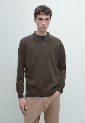 Polo - dark brown