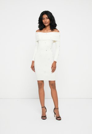 OFF SHOULDER ALISHA - Robe de soirée - dove white