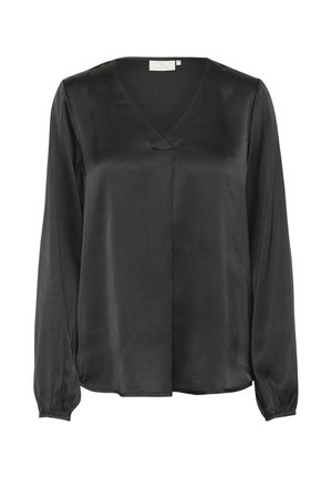 KALENA - Bluse - black deep