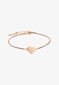 Vald, rose gold-coloured