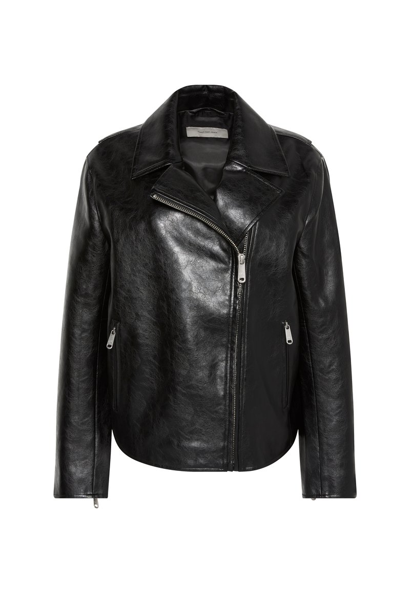 Chaqueta de cuero sintético