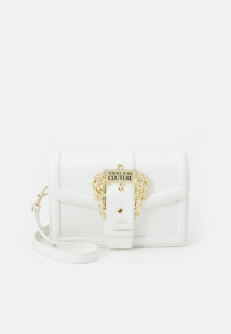 Versace Jeans Couture CROSSBODY DISCO BAG Handtasche white/weiß Zalando.de
