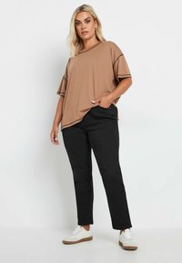 Yours Clothing MOM - Jeans slim fit - black