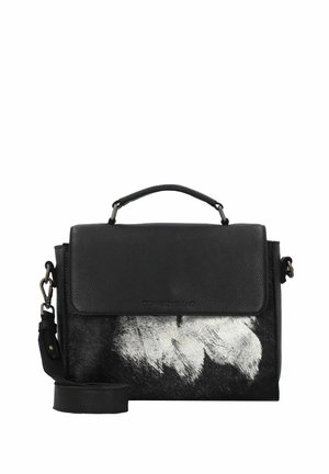 SEATTLE 25 CM - Borsa a mano - black gold hair on