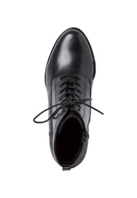 Tamaris Botines con cordones - black
