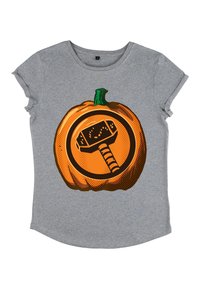 Henry Tiger AVENGERS CLASSIC THOR PUMPKIN - T-shirts print - melange grey