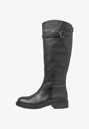 Kovbojské/motorkářské kozačky - black